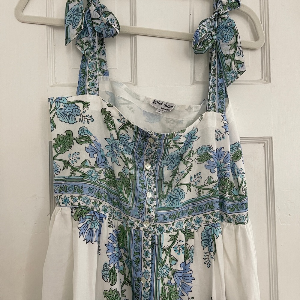 Juliet Dunn Tie Shoulder Dress NWOT - Picture 4 of 5